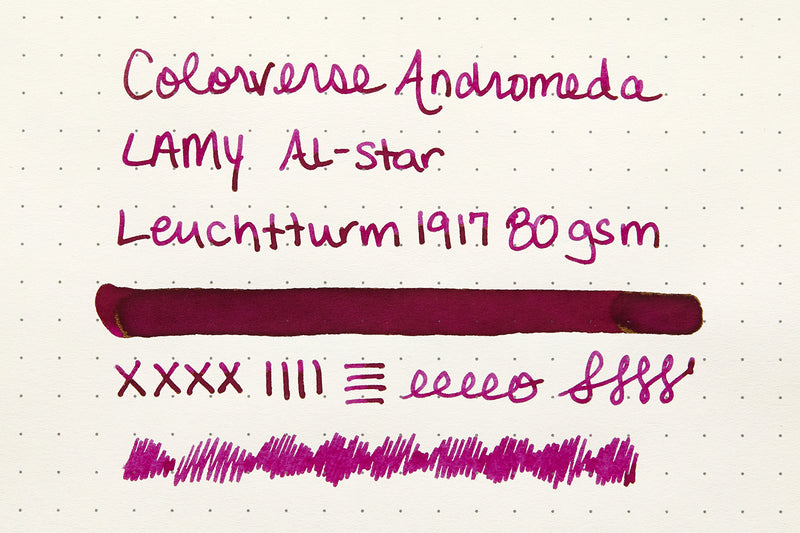 Colorverse Andromeda - Ink Sample