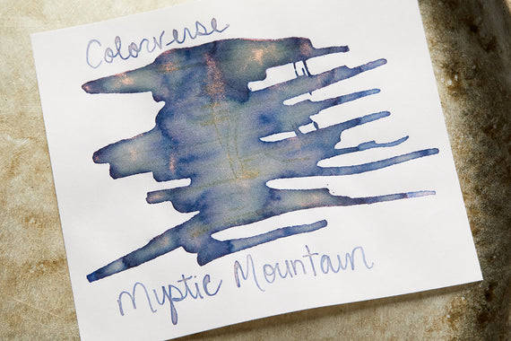 Colorverse Mystic Mountain Glistening fountain pen ink