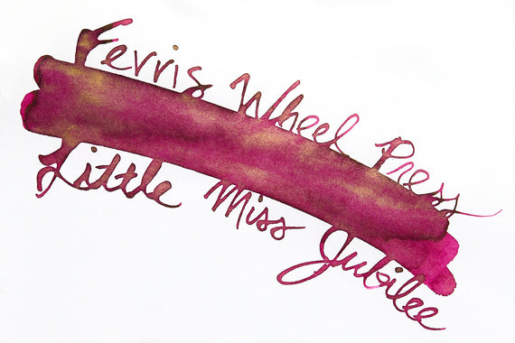 Ferris Wheel Press Little Miss Jubilee fountain pen ink