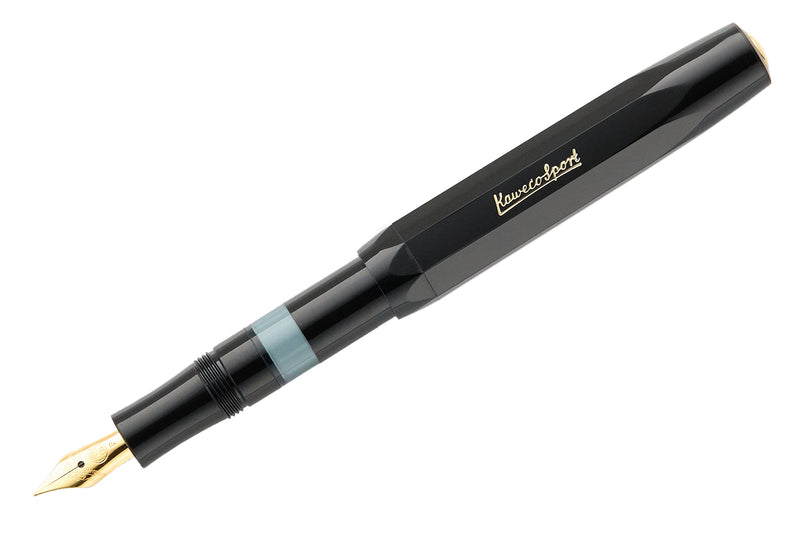 Kaweco Classic Sport Piston Fill Fountain Pen - Black