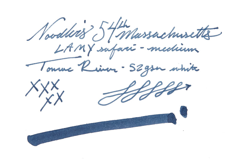 Noodler's 54th Massachusetts - Ink Sample