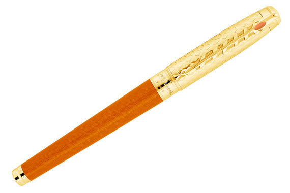 S.T. Dupont Game of Thrones Premium Fountain Pen - Fire Orange (Limited Edition)