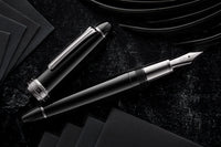 Sailor 1911L Naginata Togi Fountain Pen - Black/Black