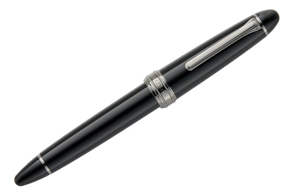 Sailor 1911L Naginata Togi Fountain Pen - Black/Black