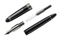 Sailor 1911L Naginata Togi Fountain Pen - Black/Black