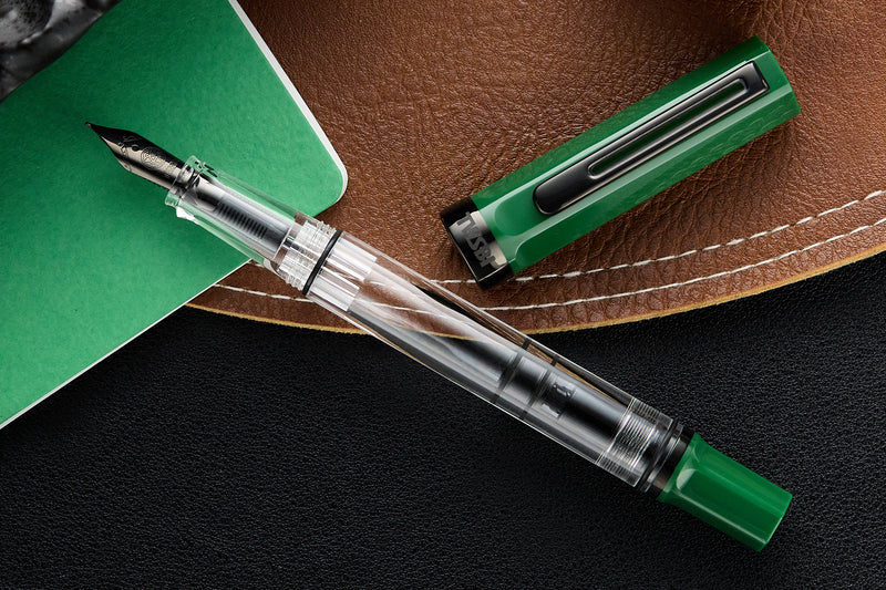 TWSBI ECO Fountain Pen - Irish Green w/ Onyx