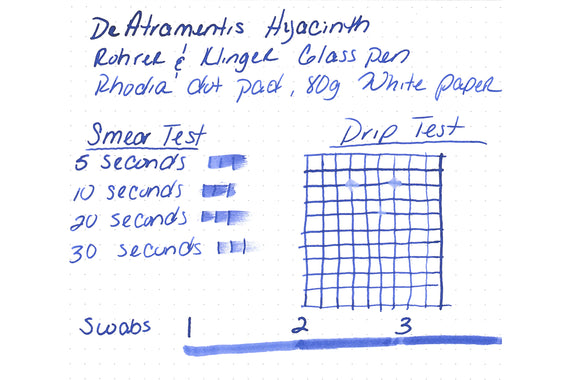 De Atramentis Hyacinth (scented) fountain pen ink