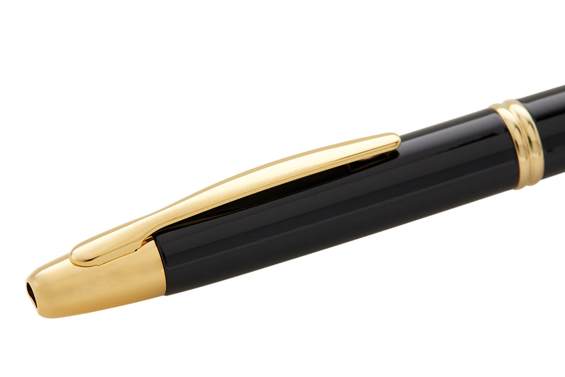 Pilot Vanishing Point Fountain Pen - Black/Gold