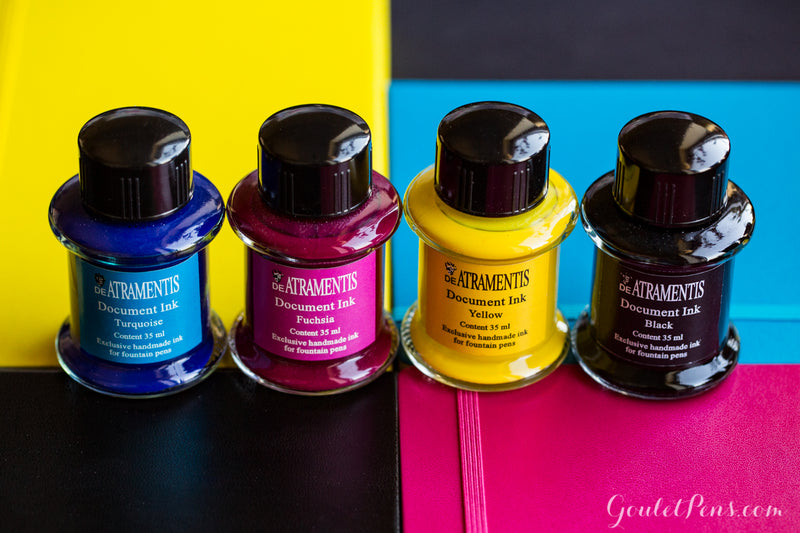 De Atramentis Document Ink Fuchsia - 45ml Bottled Ink