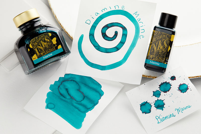 Diamine Marine: Ink Review