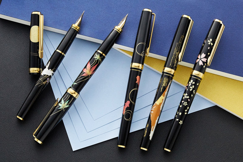 Platinum Kanazawa Leaf Maki-e Pens