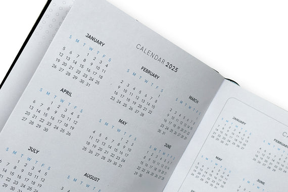 Endless 2025 Daily Planner - Black