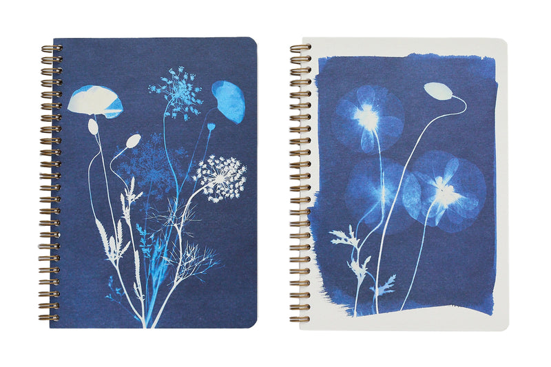 Clairefontaine Cyanotype A5 Wirebound Notebook - Lined