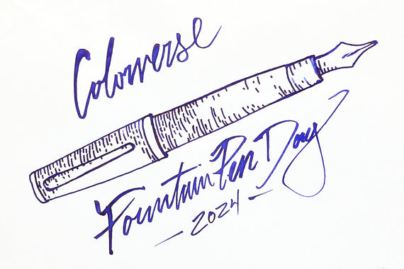 Colorverse 2024 Fountain Pen Day - Ink Sample