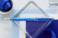 Conklin Duragraph Fountain Pen - Blue Whirlwind (Limited Edition)