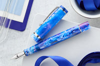 Conklin Duragraph Fountain Pen - Blue Whirlwind (Limited Edition)