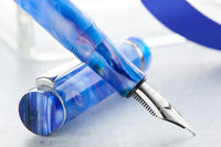 Conklin Duragraph Fountain Pen - Blue Whirlwind (Limited Edition)