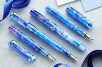 Conklin Duragraph Fountain Pen - Blue Whirlwind (Limited Edition)