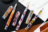 (Bottom Shelf) Conklin Duragraph Fountain Pen - Rainbow Whirlwind (Limited Edition)