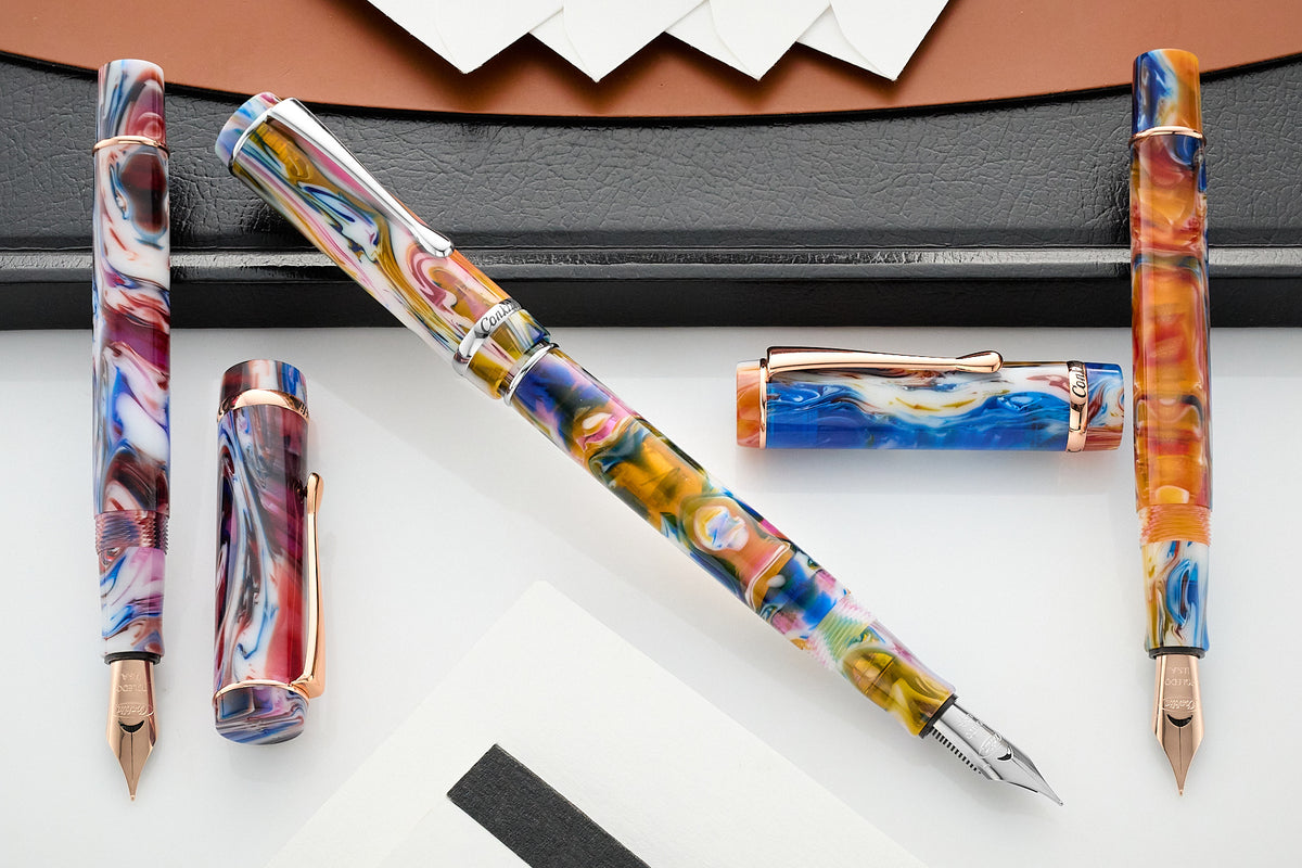 Conklin Duragraph Whirlwind Fountain Pens