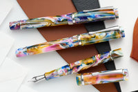 (Bottom Shelf) Conklin Duragraph Fountain Pen - Rainbow Whirlwind (Limited Edition)