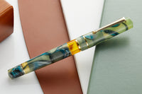 (Bottom Shelf) Delta Duna Fountain Pen - Horizon Yellow