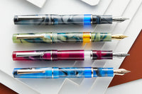 (Bottom Shelf) Delta Duna Fountain Pen - Horizon Yellow