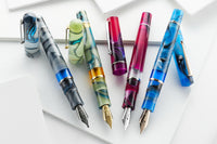 (Bottom Shelf) Delta Duna Fountain Pen - Horizon Yellow