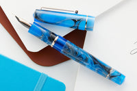 Delta Duna Fountain Pen - Oasis Blue