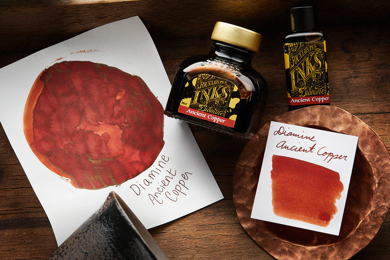 Diamine Ancient Copper - 30ml Bottled Ink