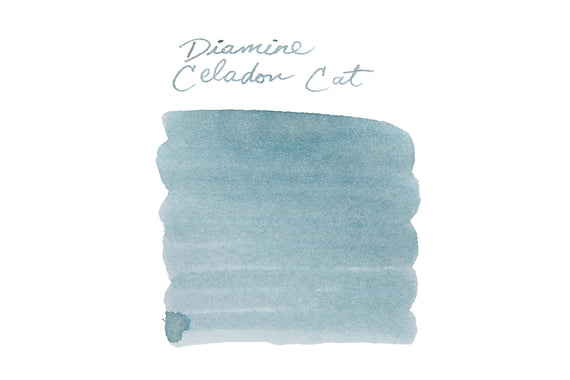 Diamine Celadon Cat - Ink Sample