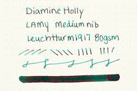 Diamine Holly - Ink Sample