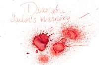 Diamine Sailor's Warning - Ink Sample