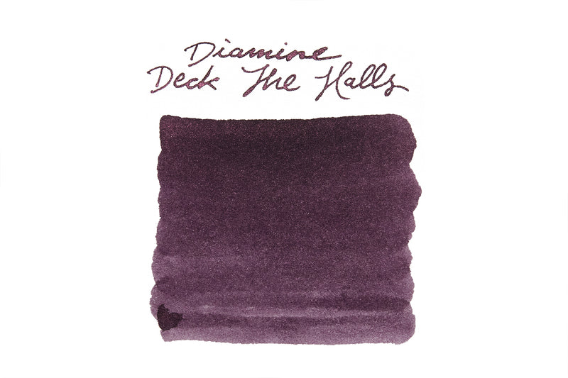 Diamine Deck The Halls - Ink Sample