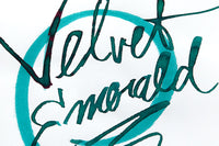 Diamine Velvet Emerald - Ink Sample