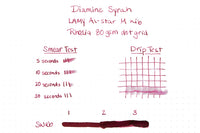 Diamine Syrah - Ink Sample