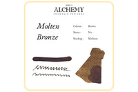 Endless Alchemy Molten Bronze - Ink Sample