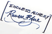 Endless Alchemy Raven Blue - Ink Sample