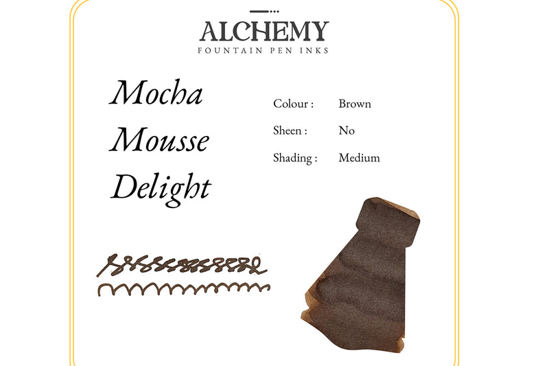 Endless Alchemy Mocha Mousse Delight - Ink Sample