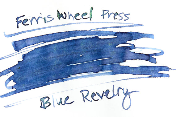 Ferris Wheel Press Blue Revelry - Ink Sample (Limited Edition)