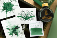 Ferris Wheel Press Book of Botany - Ink Sample