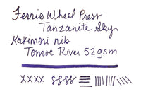 Ferris Wheel Press Tanzanite Sky - 38ml Bottled Ink