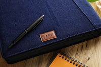 Girologio 48 Zippered Pen Case - Denim