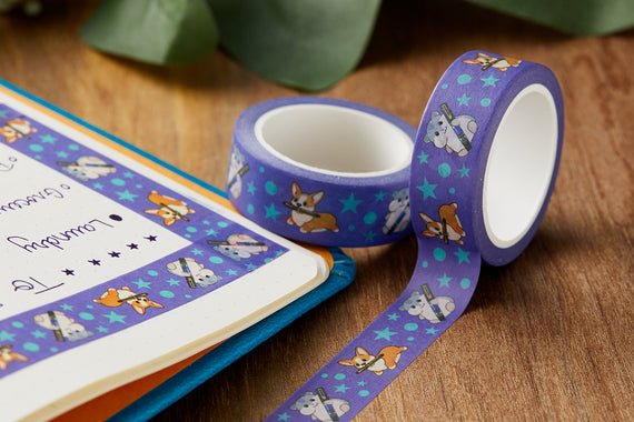 Goulet Washi Tape - Hamster Corgi