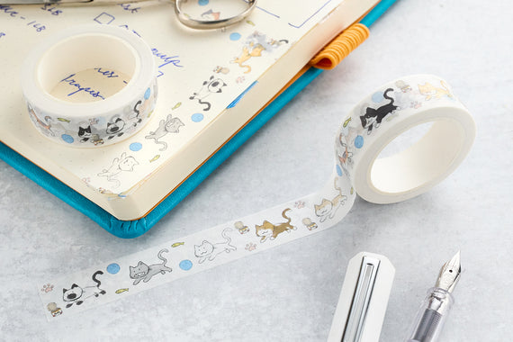 Goulet Washi Tape - Cute Cats