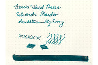 Ferris Wheel Press Edwards Gardens - Ink Sample