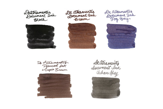 De Atramentis Document Ink Best Sellers Ink Sample Set