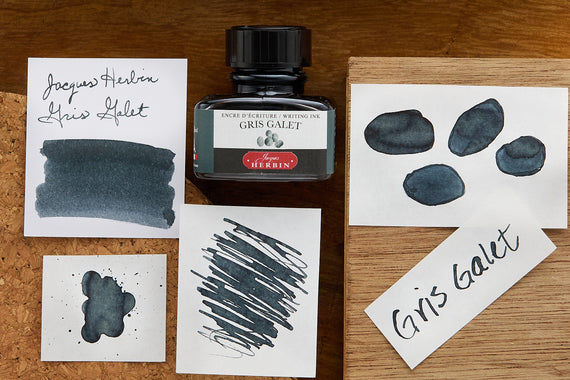 Jacques Herbin Gris Galet - 30ml Bottled Ink