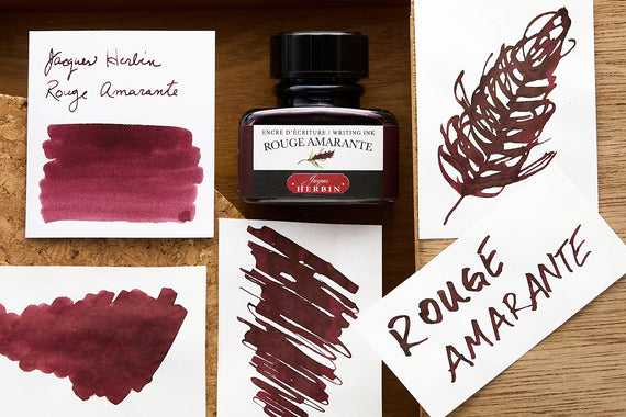 Jacques Herbin Rouge Amarante - 30ml Bottled Ink