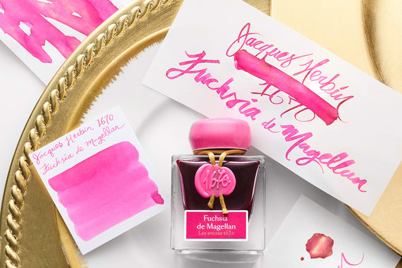 Jacques Herbin 1670 Fuchsia de Magellan - 50ml Bottled Ink